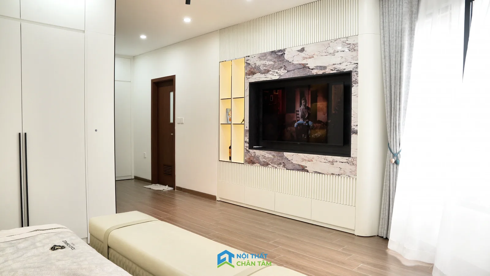Kệ tivi và hệ tủ trong không gian sống