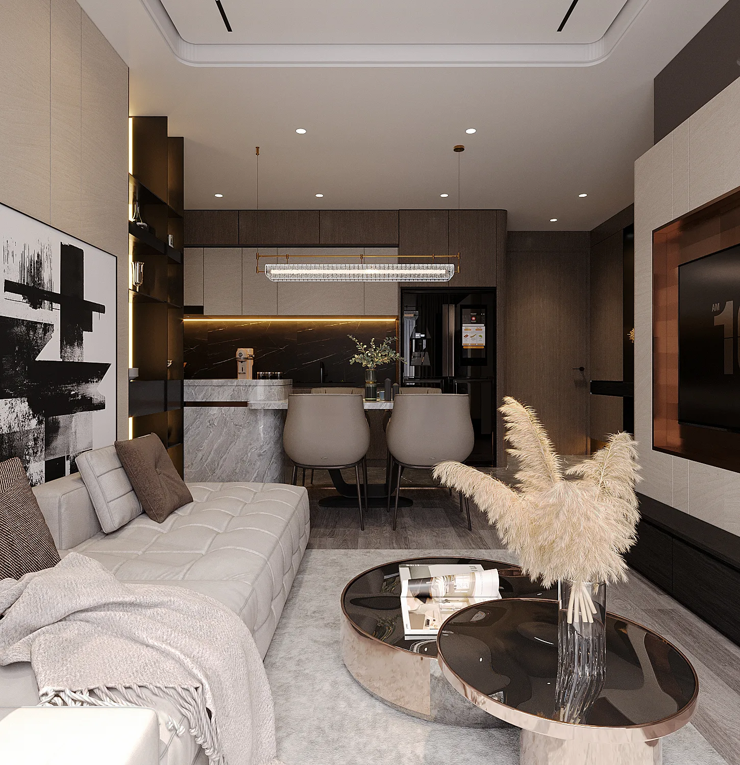Nhà chị Thúy Anh - Chung cư Vinhome D'Capital