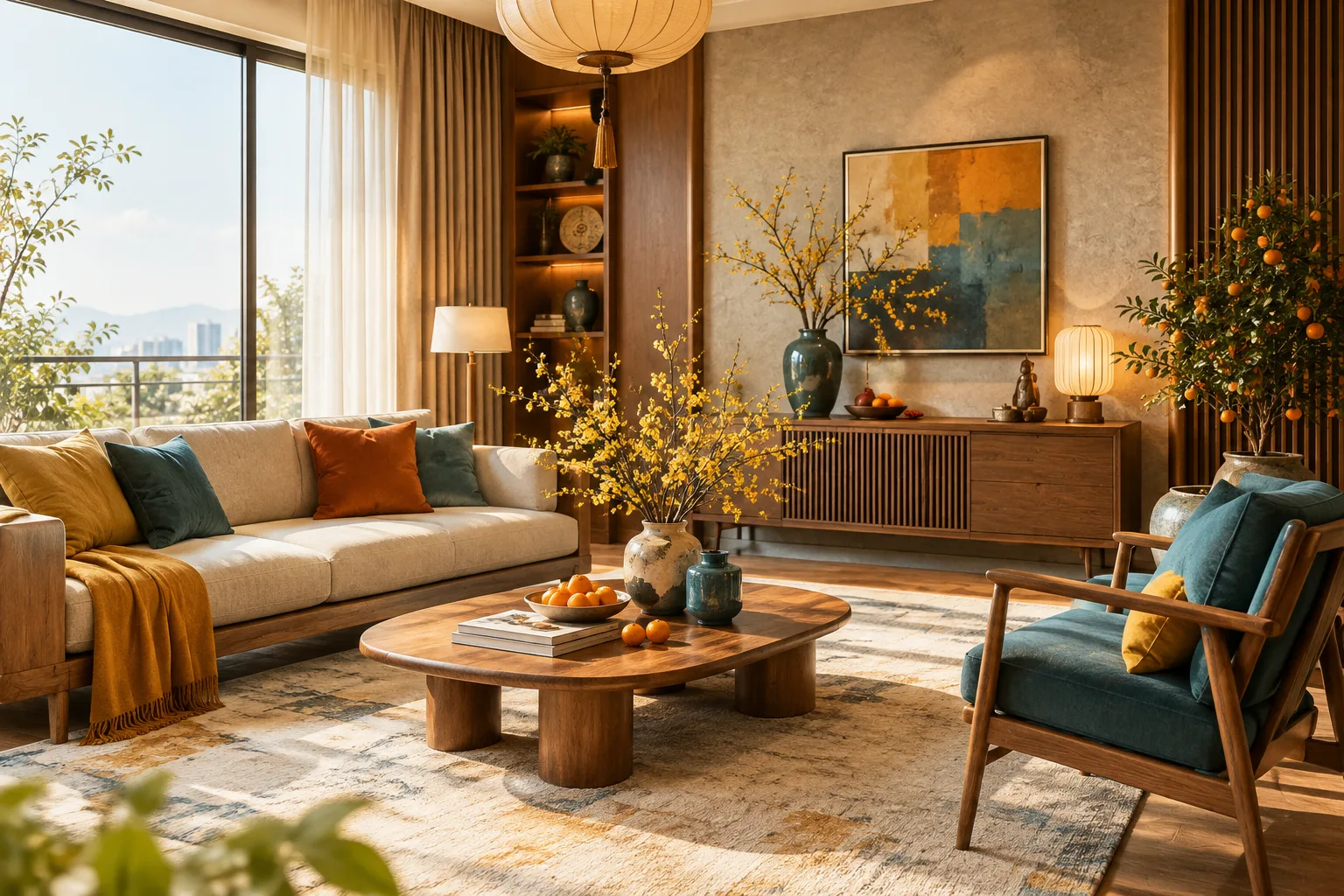 3 Ý TƯỞNG DECOR NHÀ ĐÓN NĂM MỚI: LÀM MỚI KHÔNG GIAN SỐNG ĐẦY CẢM HỨNG