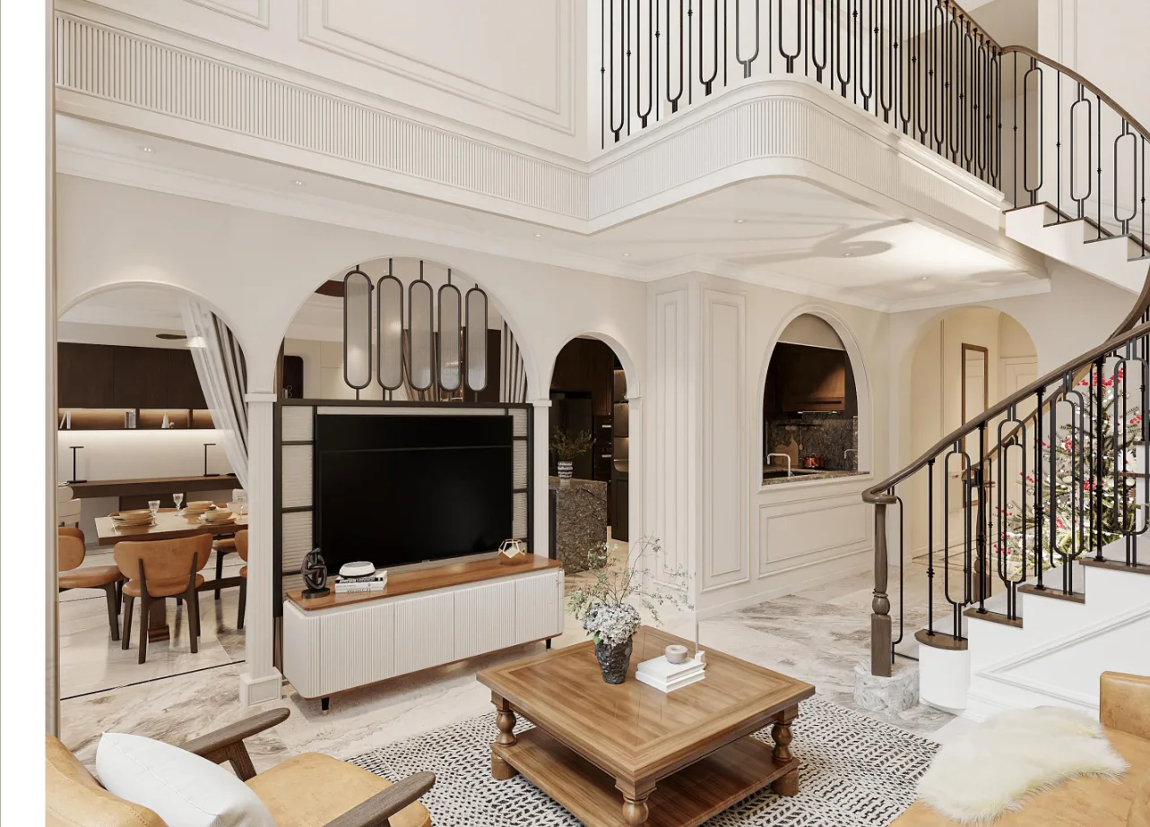 Nhà Duplex Tại Iris Garden  — bản vẽ 3D